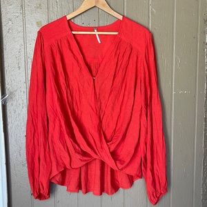 Free People wrap top